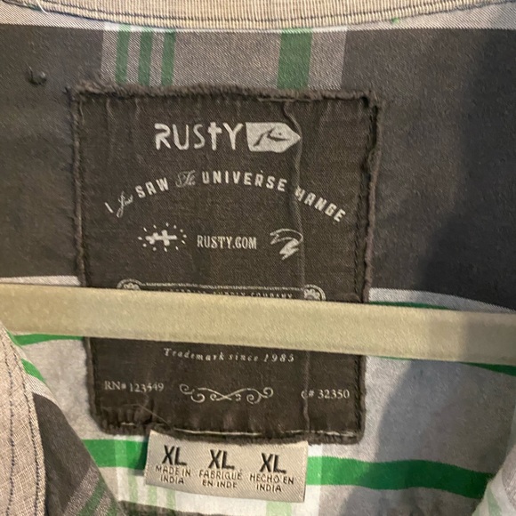 Mens rusty button down - Picture 2 of 2